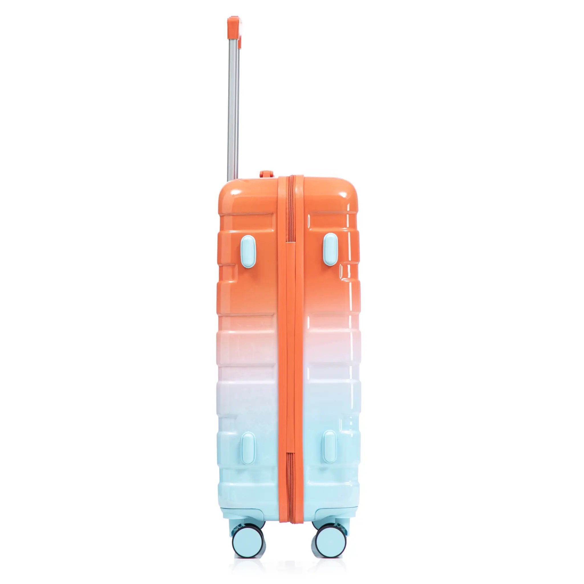 3-Piece Spinner Wheel Luggage Set with Gradient Color by HouseOfZazla