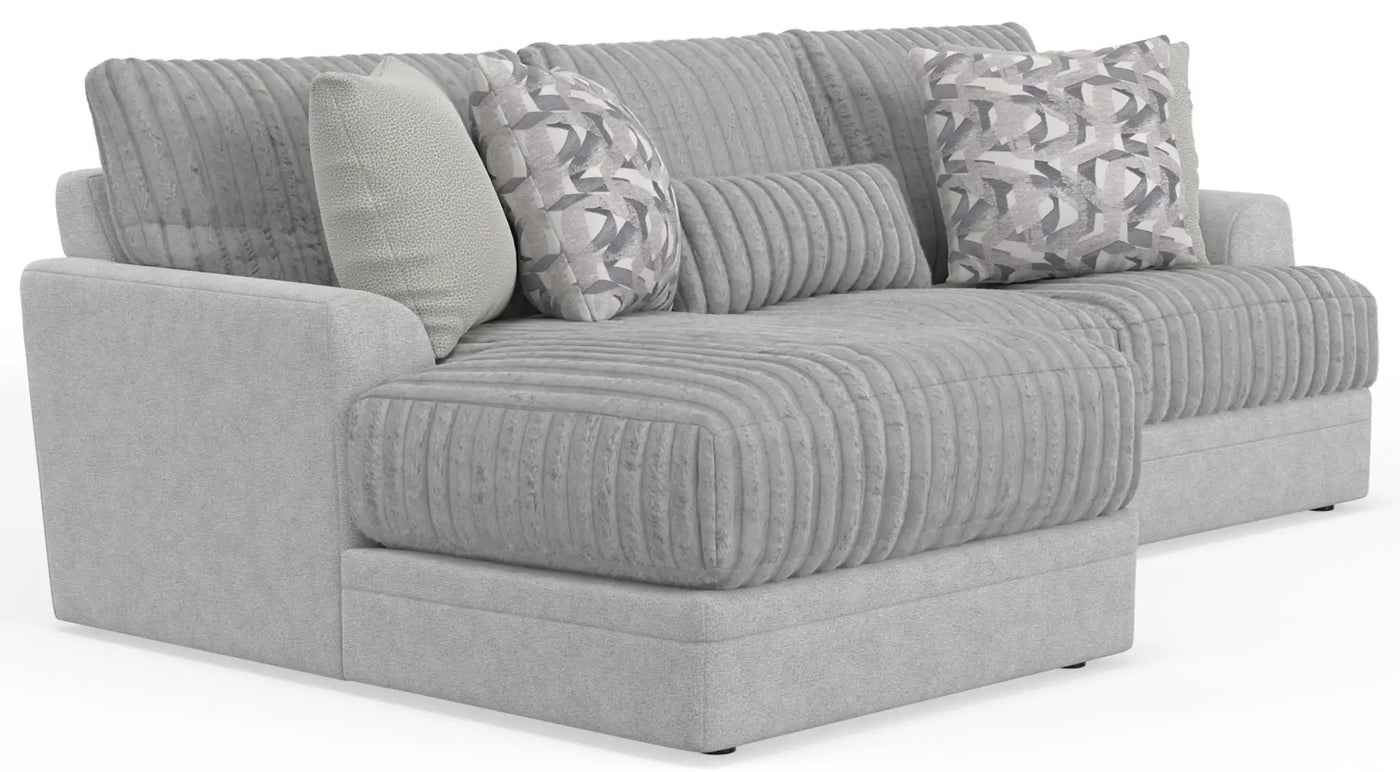 Titan - Sectional With Comfort Coil Seating And Accent Pillows Included by Unique Piece Furniture