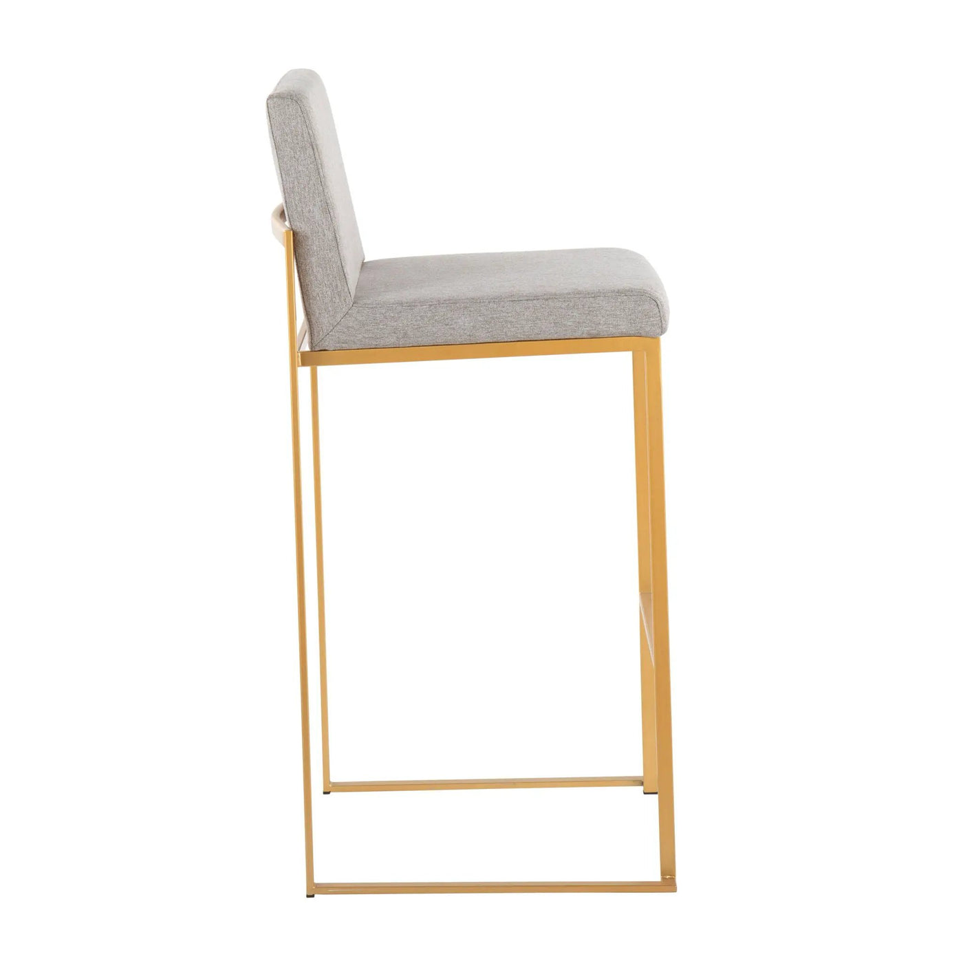 Fuji - Contemporary Design High Back Barstool by HouseOfZazla