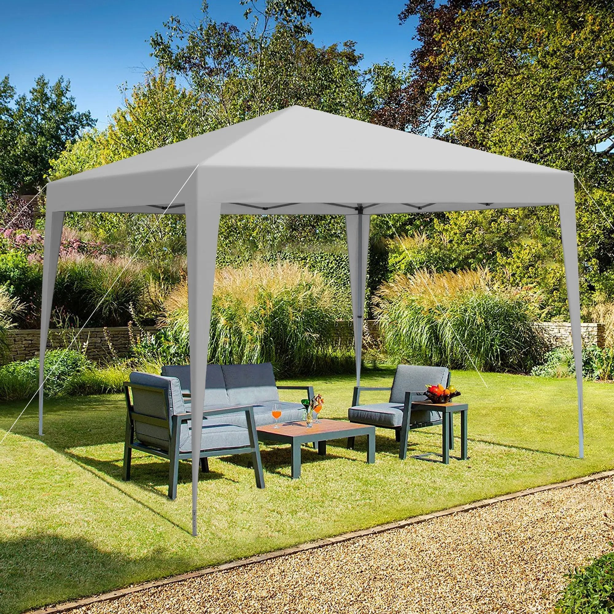 Outdoor 10x 10Ft Pop Up Gazebo Canopy Tent with Removable Sidewalls by HouseOfZazla