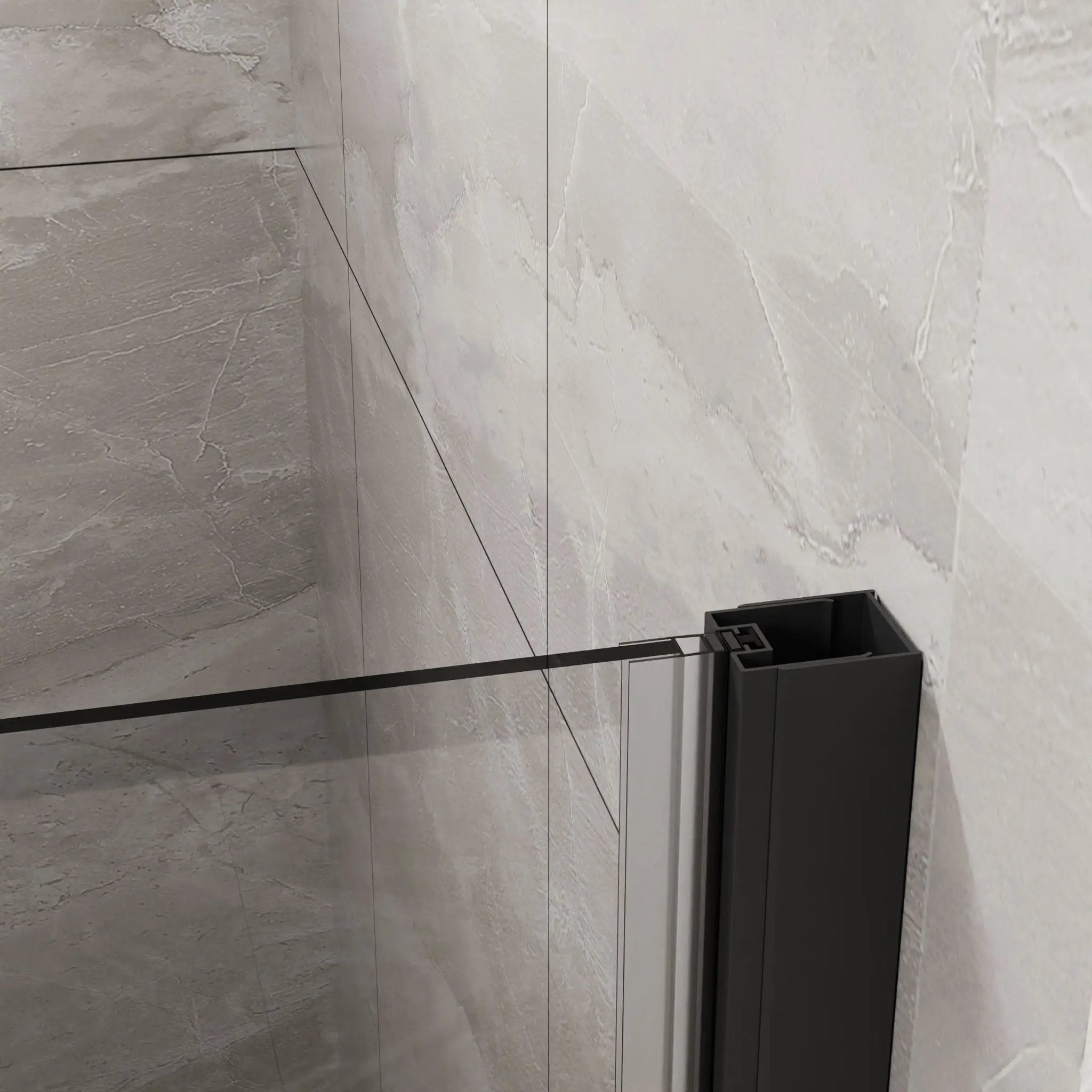 Goodyo - Frameless Glass Shower Door Bifold by HouseOfZazla