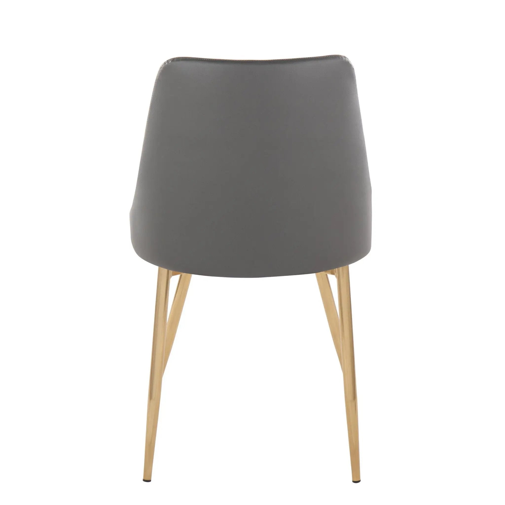 Marche - Contemporary Dining Chair With Metal Legs (Set of 2) by Unique Piece Furniture