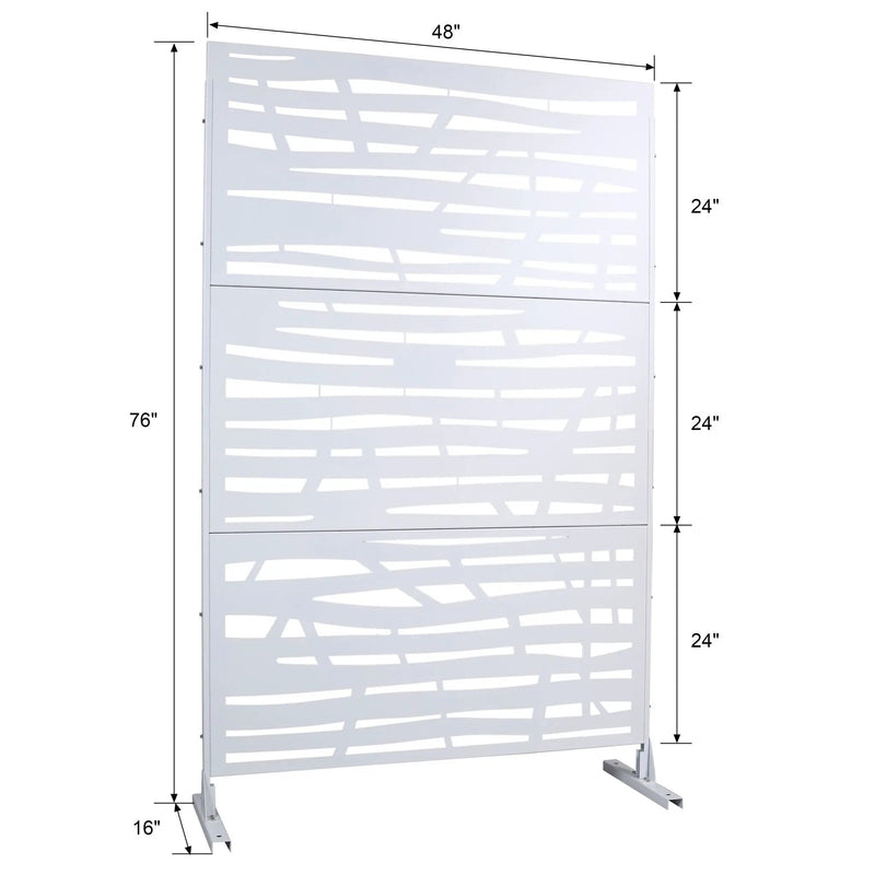 Outdoor & Indoor Privacy Screen Metal Privacy Screen by Unique Piece Furniture