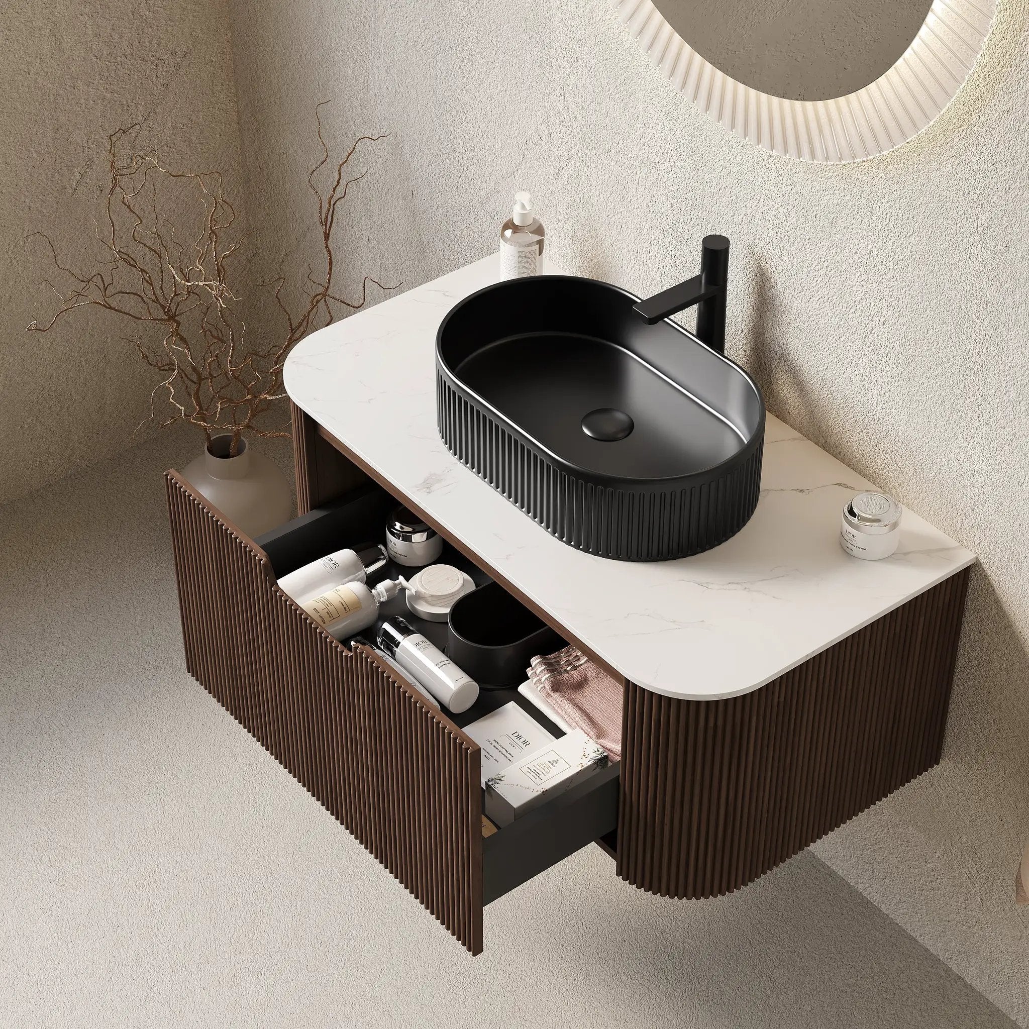 DINA 36" Bathroom Vanity with Sink by HouseOfZazla