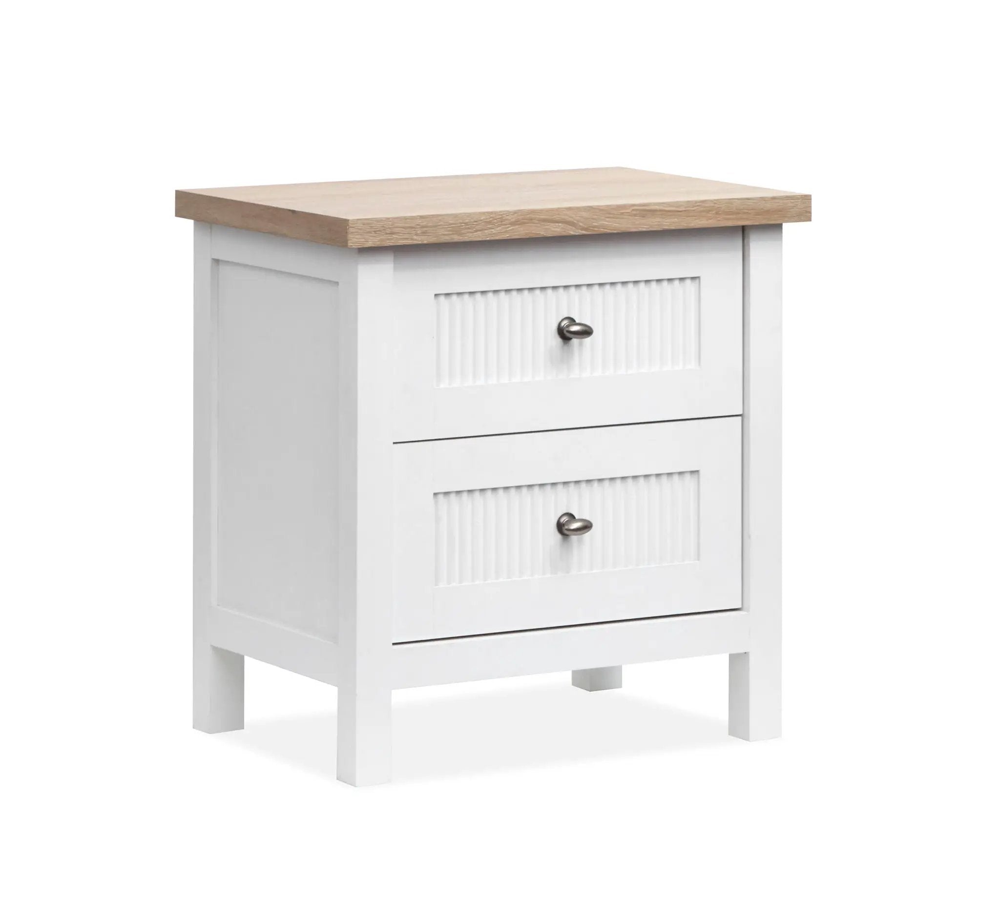 Windmill Harbour - Drawer Nightstand - White Whisp And Sand by Unique Piece Furniture