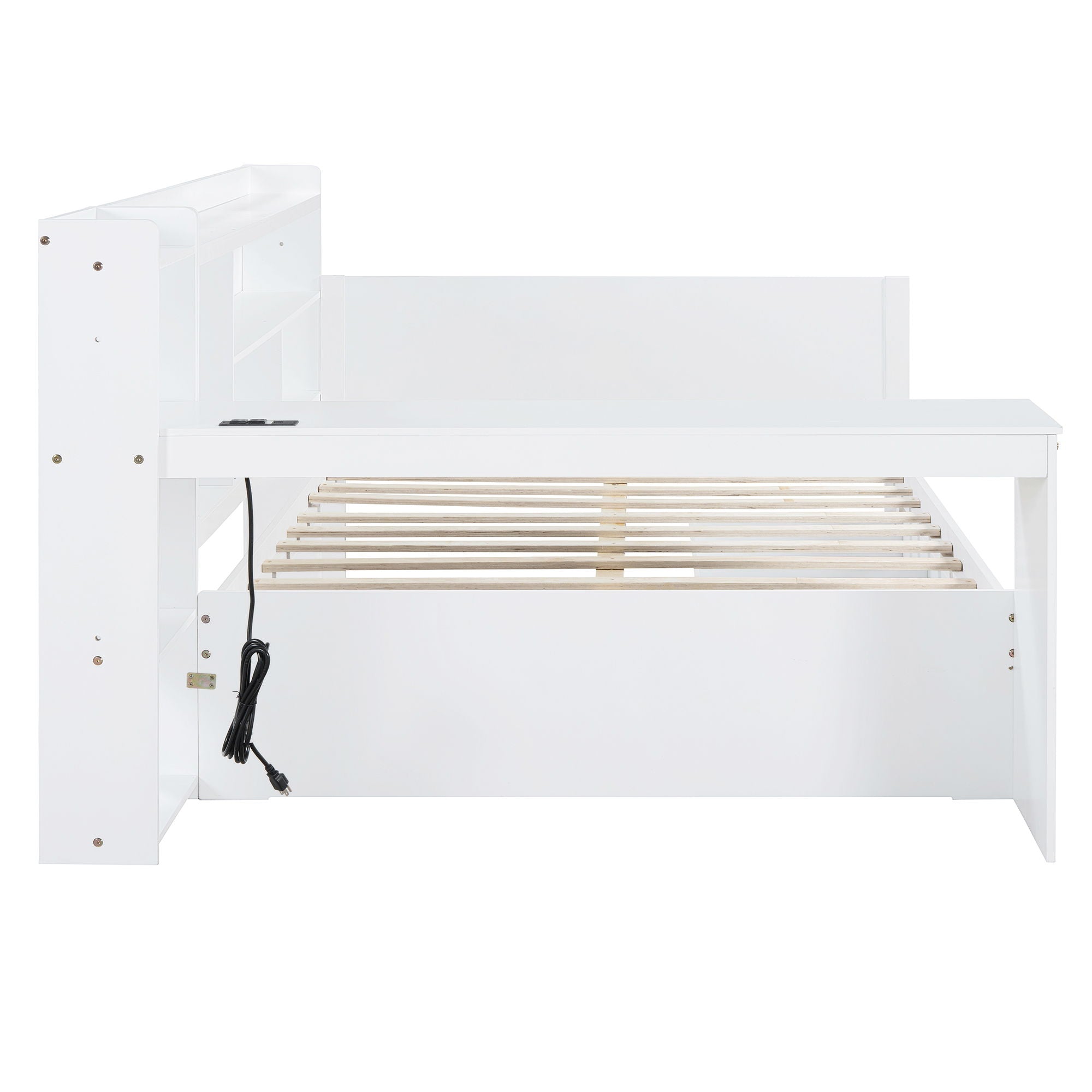 Daybed With 3 Drawers USB Ports And Desk by HouseOfZazla