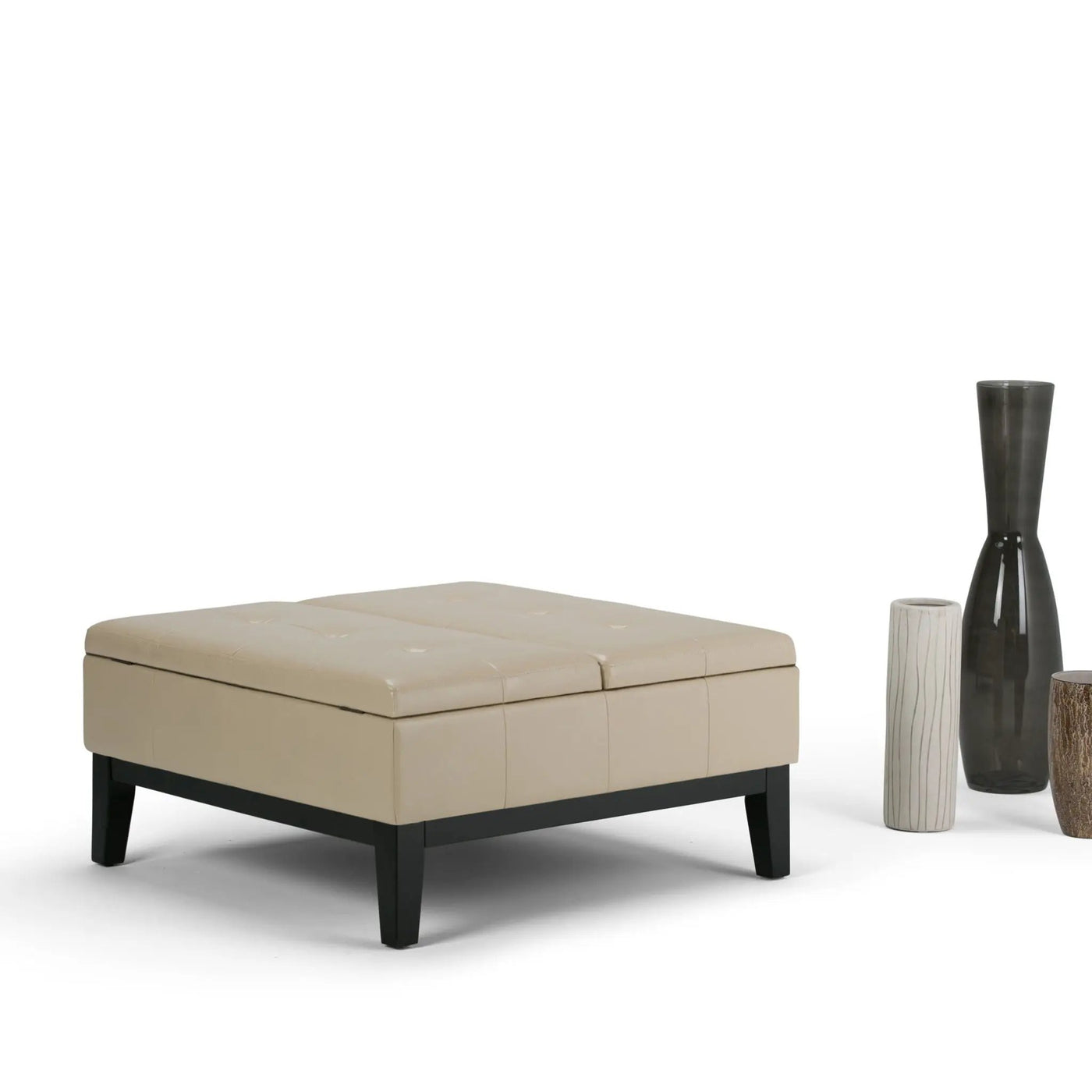 Dover - Multifunctional Lift Top Coffee Table Storage Ottoman by HouseOfZazla
