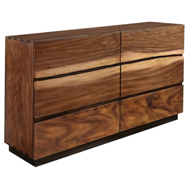 Winslow 5-piece California King Bedroom Set Smokey Walnut by Unique Piece Furniture