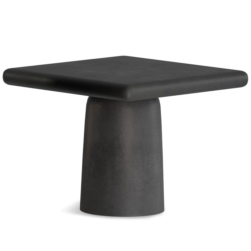 Zachary - 2 Piece Set Cast Aluminum Coffee Table - Black by HouseOfZazla