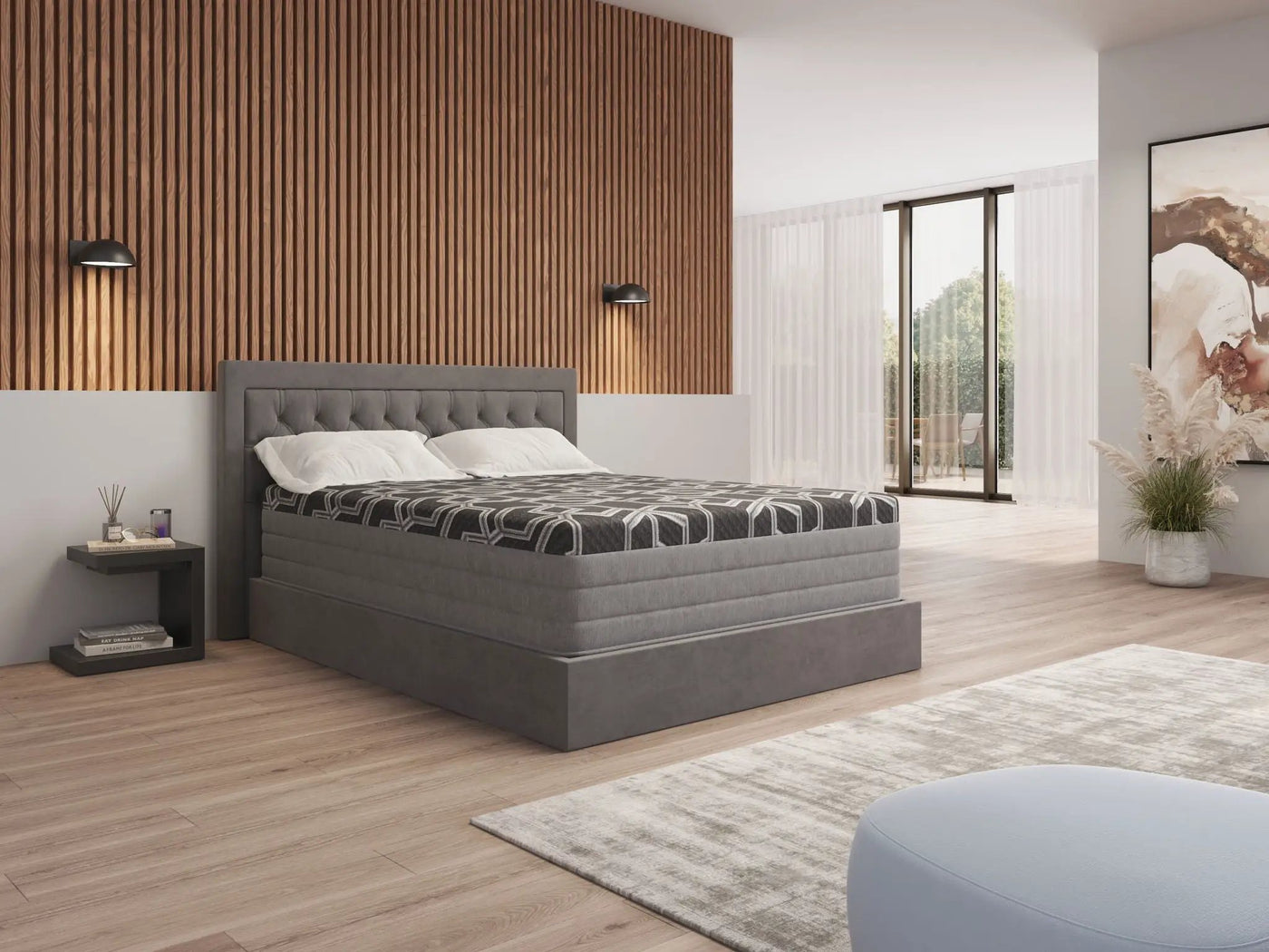14" Smooth Top Foam, Ultra Plush Mattress by Unique Piece Furniture