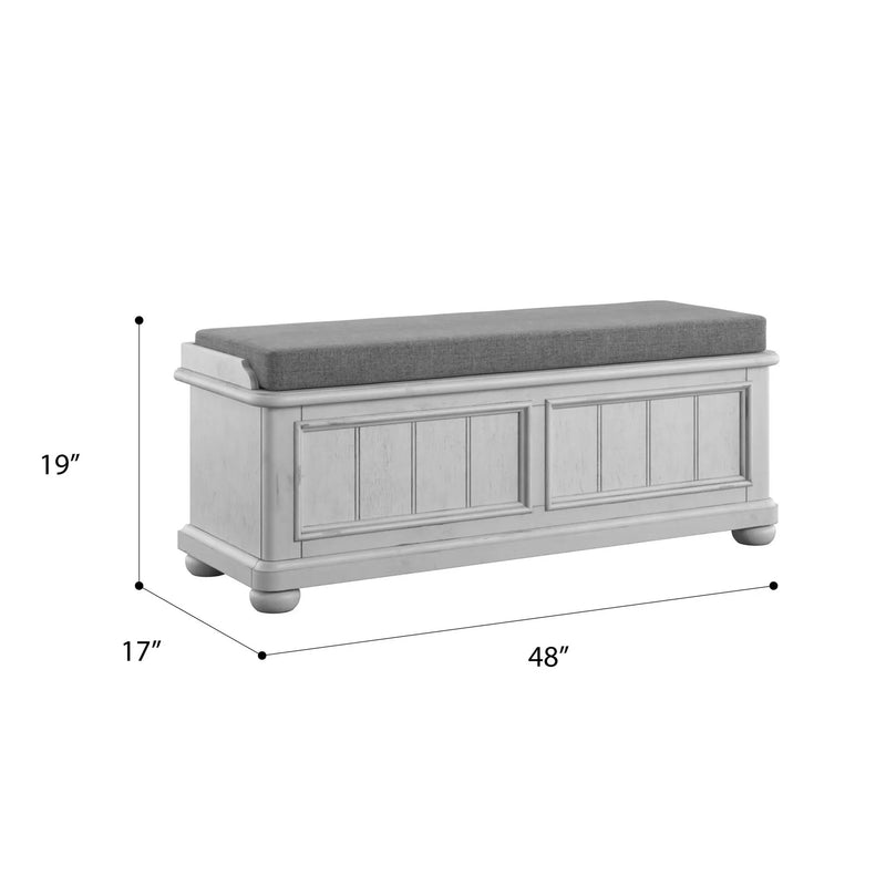 Storage Bench - Gray by HouseOfZazla