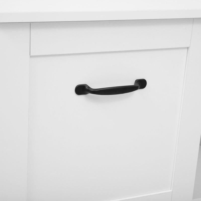 5 In 1 Entryway Bench With Coat Rack, 7 Sturdy Hooks, 2 Spacious Drawers And Adjustable Shelves by HouseOfZazla