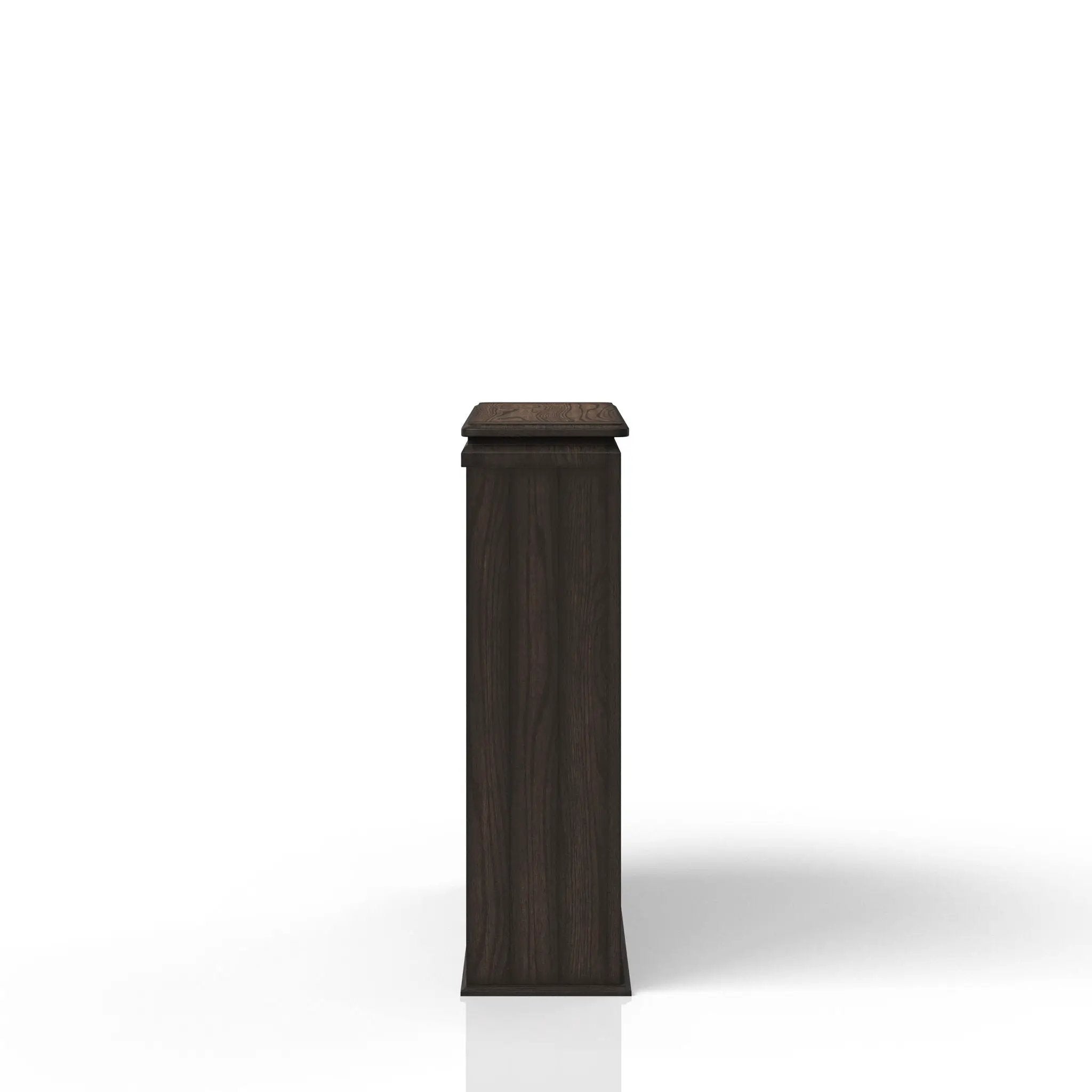 2 Shelf Bookcase Hutch - Chocolate by Unique Piece Furniture