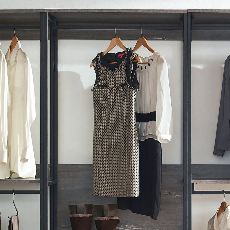 Monica - Walk-In Closet System & Modular Design - Rustic by HouseOfZazla