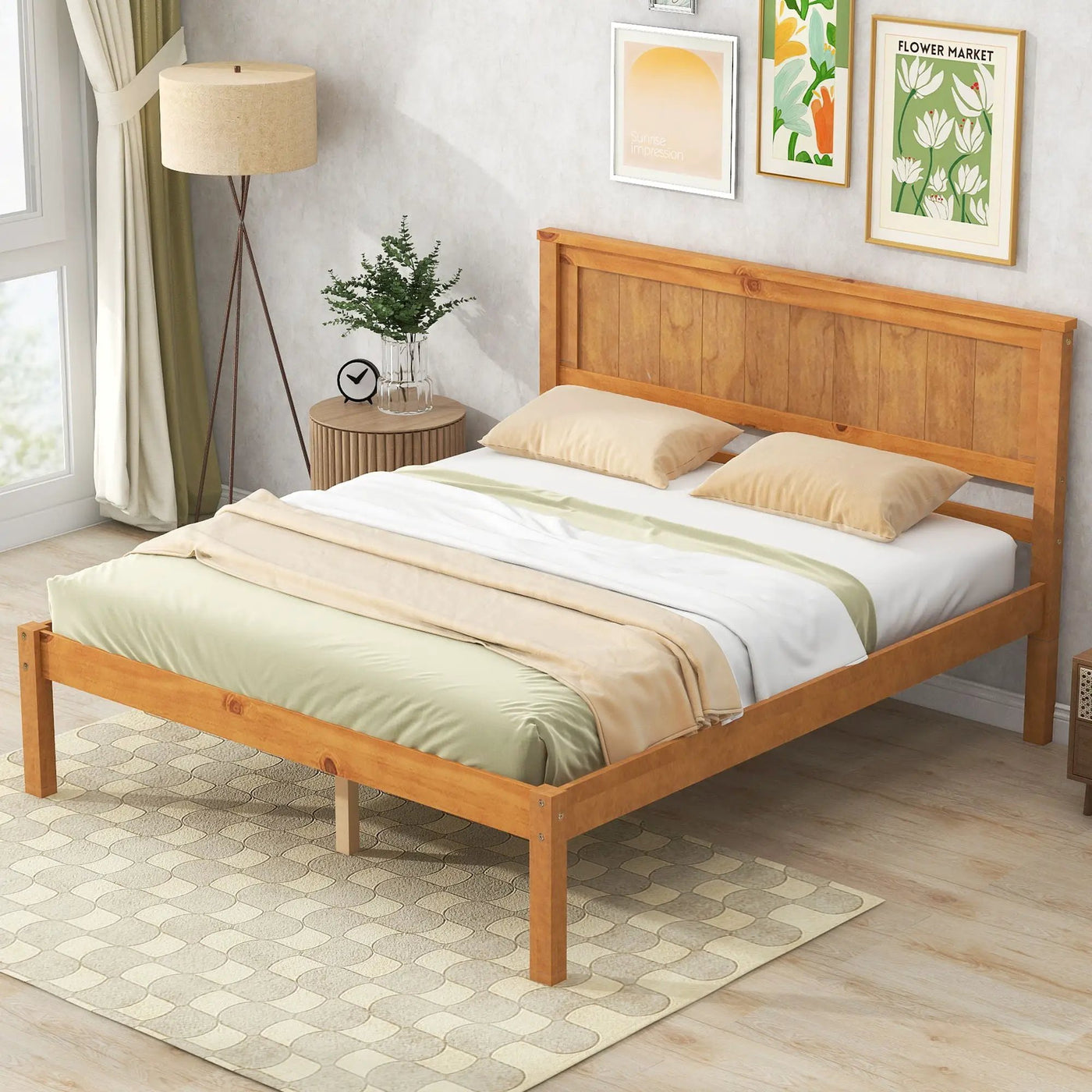 Platform Bed Frame With Headboard by Unique Piece Furniture