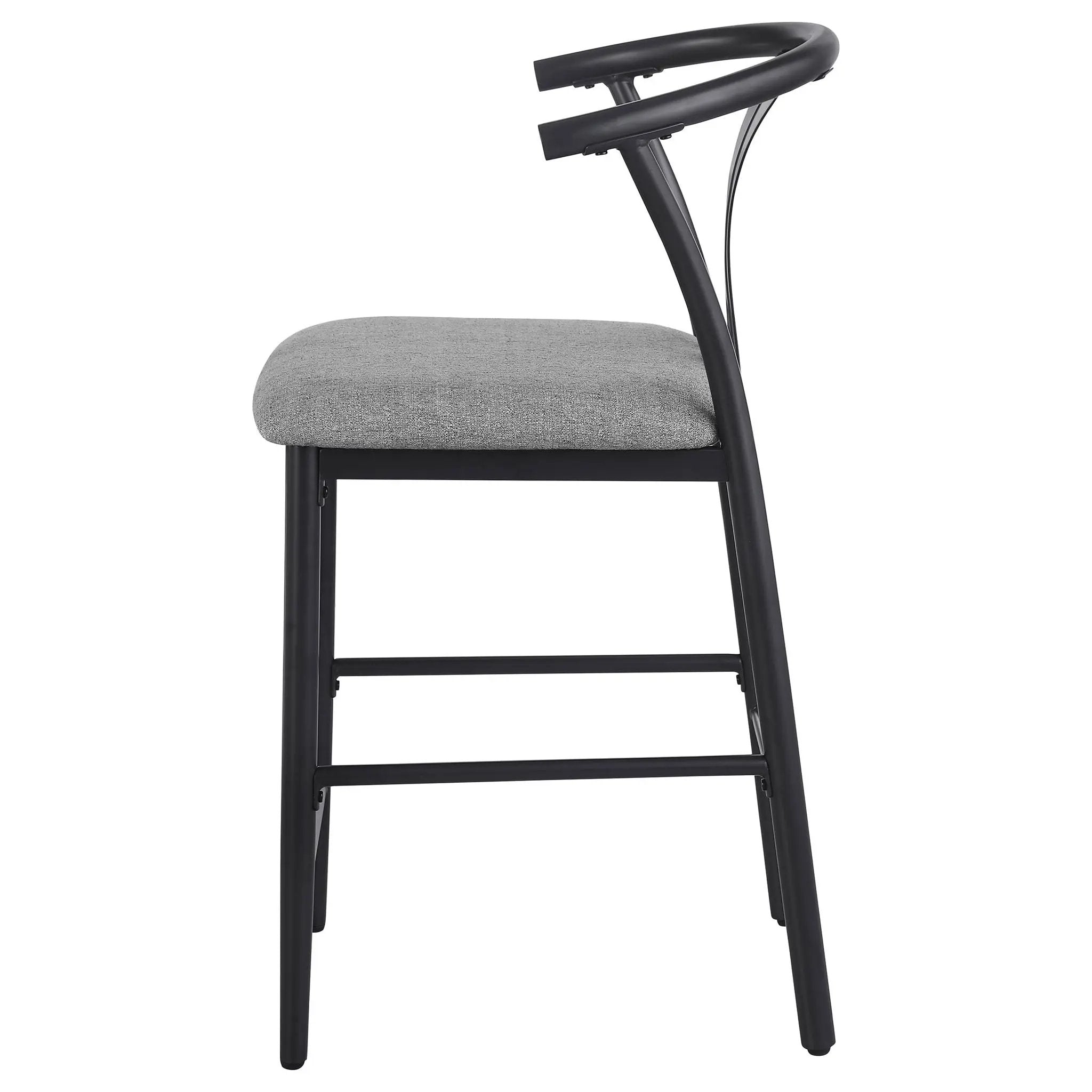 Tazman - Counter Height Dining Side Chair (Set of 2) - Gray by HouseOfZazla