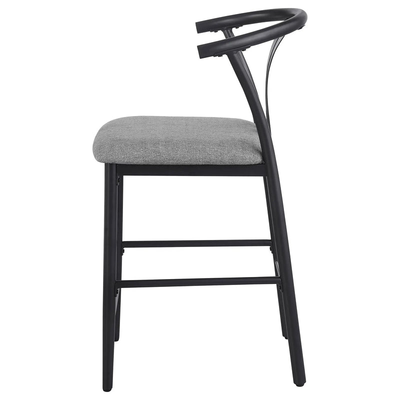 Tazman - Counter Height Dining Side Chair (Set of 2) - Gray by HouseOfZazla