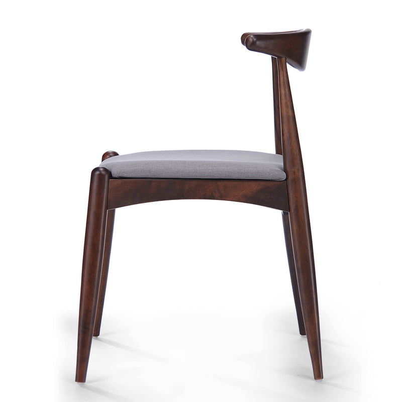Dining Chairs With Ergonomic Backrest & Comfort Cushions (Set of 2) by HouseOfZazla