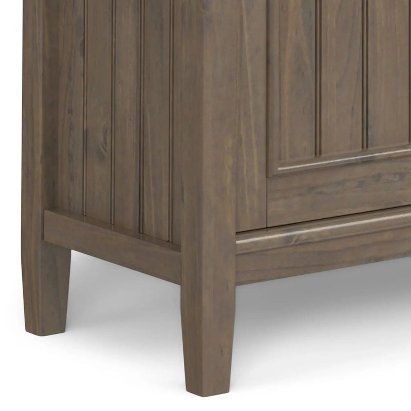 Lev - Low Storage Cabinet - Smoky Brown by Unique Piece Furniture