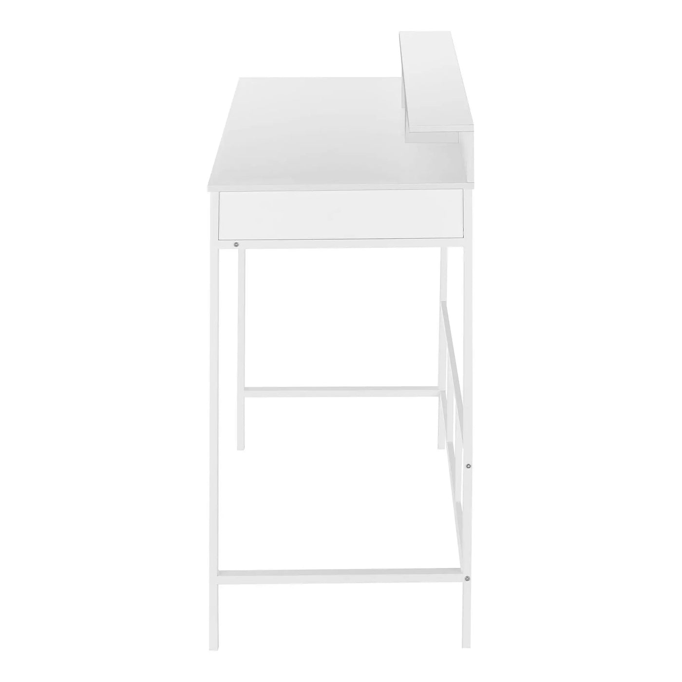 Computer Desk For Home Office, Standing, Storage Shelves, Laptop, Contemporary & Modern by Unique Piece Furniture