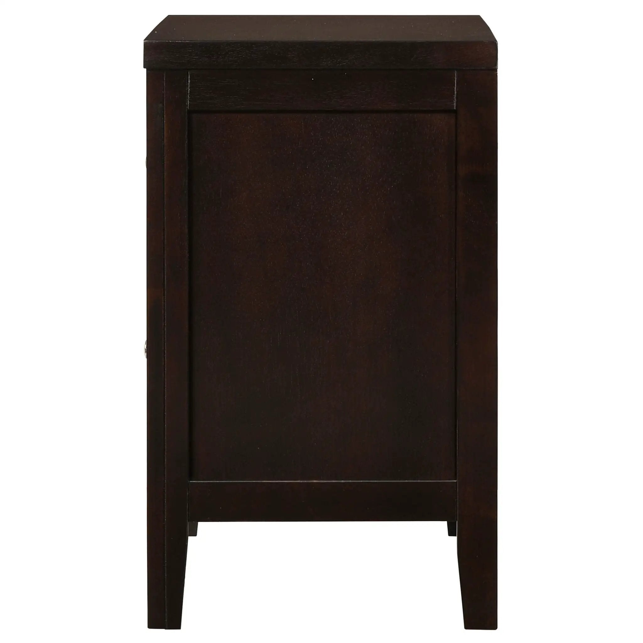 Garrett - 2 Drawer Nightstand - Cappuccino