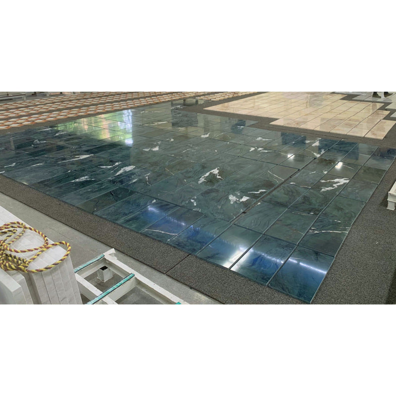 Natural Marble Polished Tile For Wall And Floor (Set of 4) by HouseOfZazla