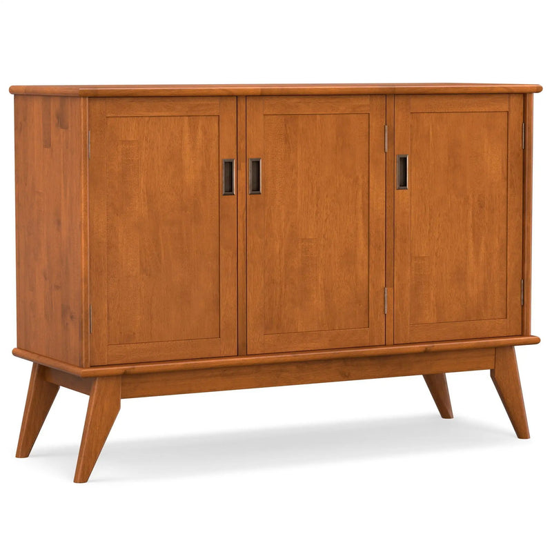 Draper - 3 Door Sideboard Buffet - Brown by HouseOfZazla