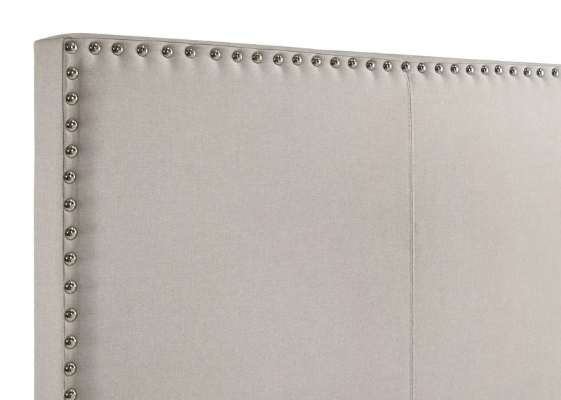 Boyd Upholstered Full Panel Bed Ivory by Unique Piece Furniture