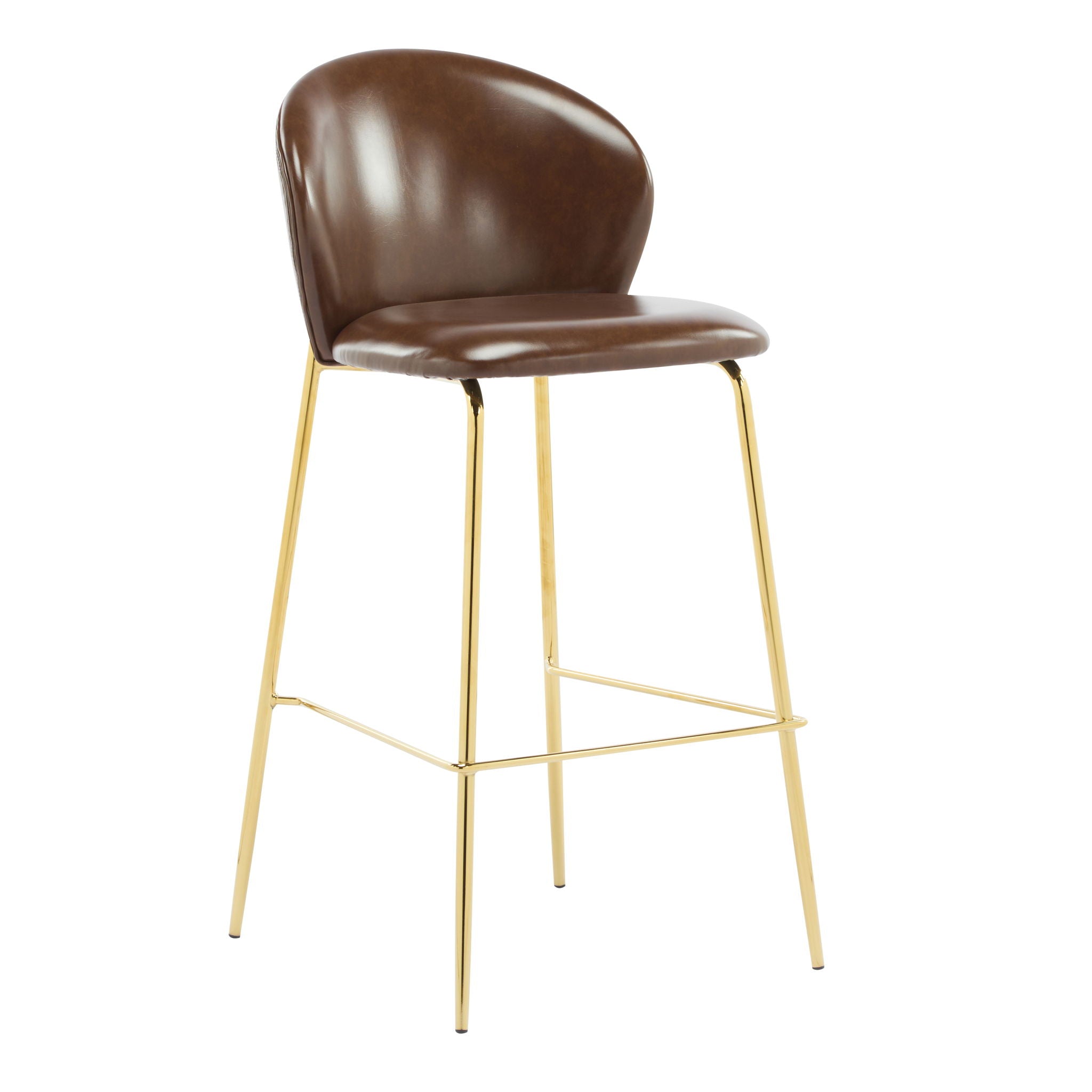 Kira - Upholstered Bar Stool (Set of 2) by HouseOfZazla