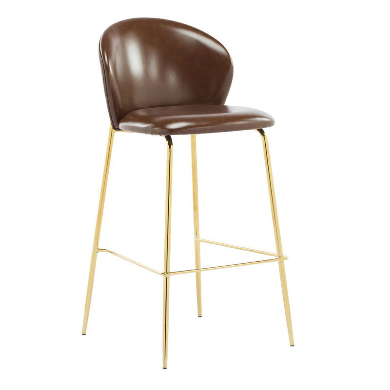 Kira - Upholstered Bar Stool (Set of 2) by HouseOfZazla