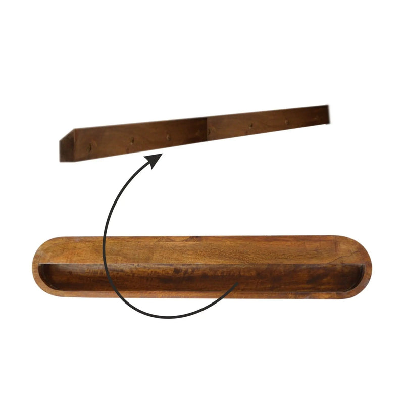 London - Floating Console - Chestnut by Unique Piece Furniture