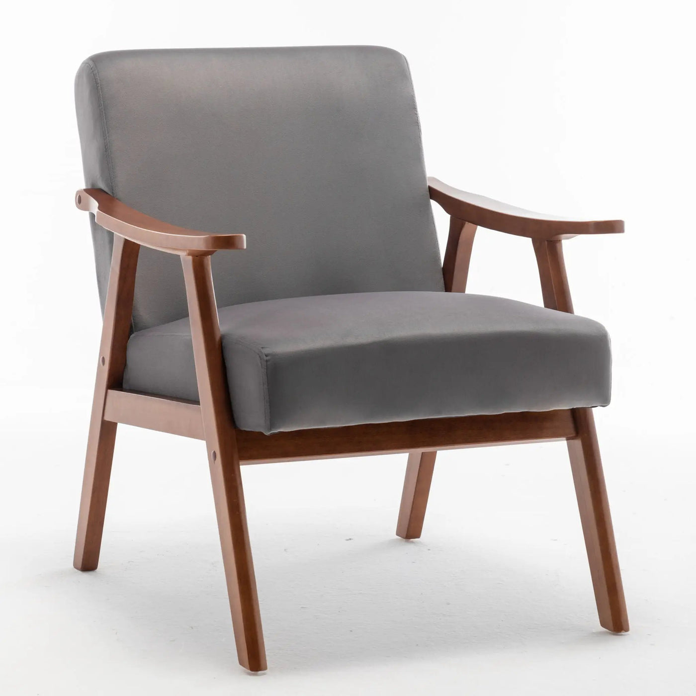 Accent Chair, Classic Mid Century Modern For Extra Seating by HouseOfZazla