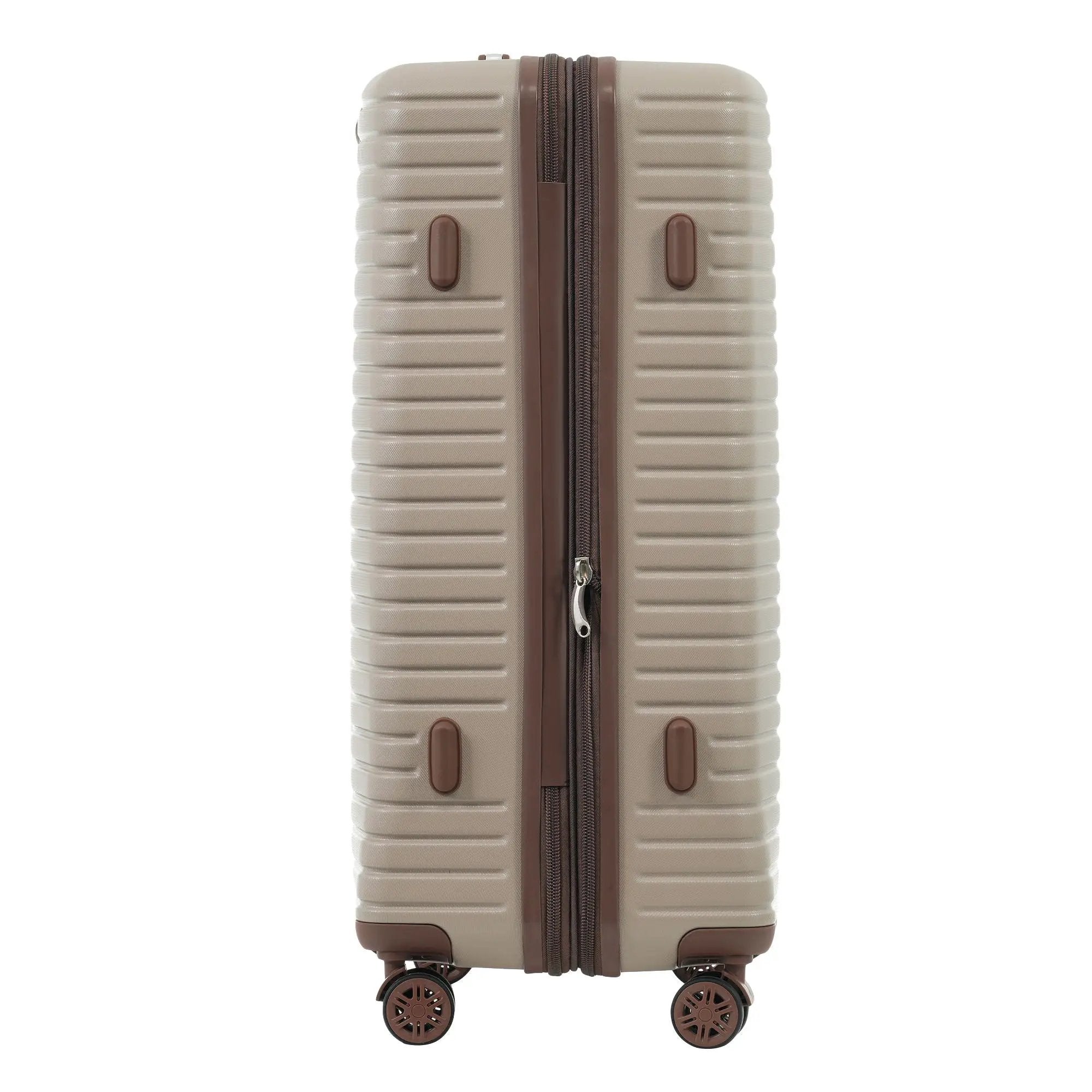 4 Piece Luggage Suitcase Set, Hard Shell Lightweight Expandable Travel Luggage With 4 Packing Cubes by HouseOfZazla