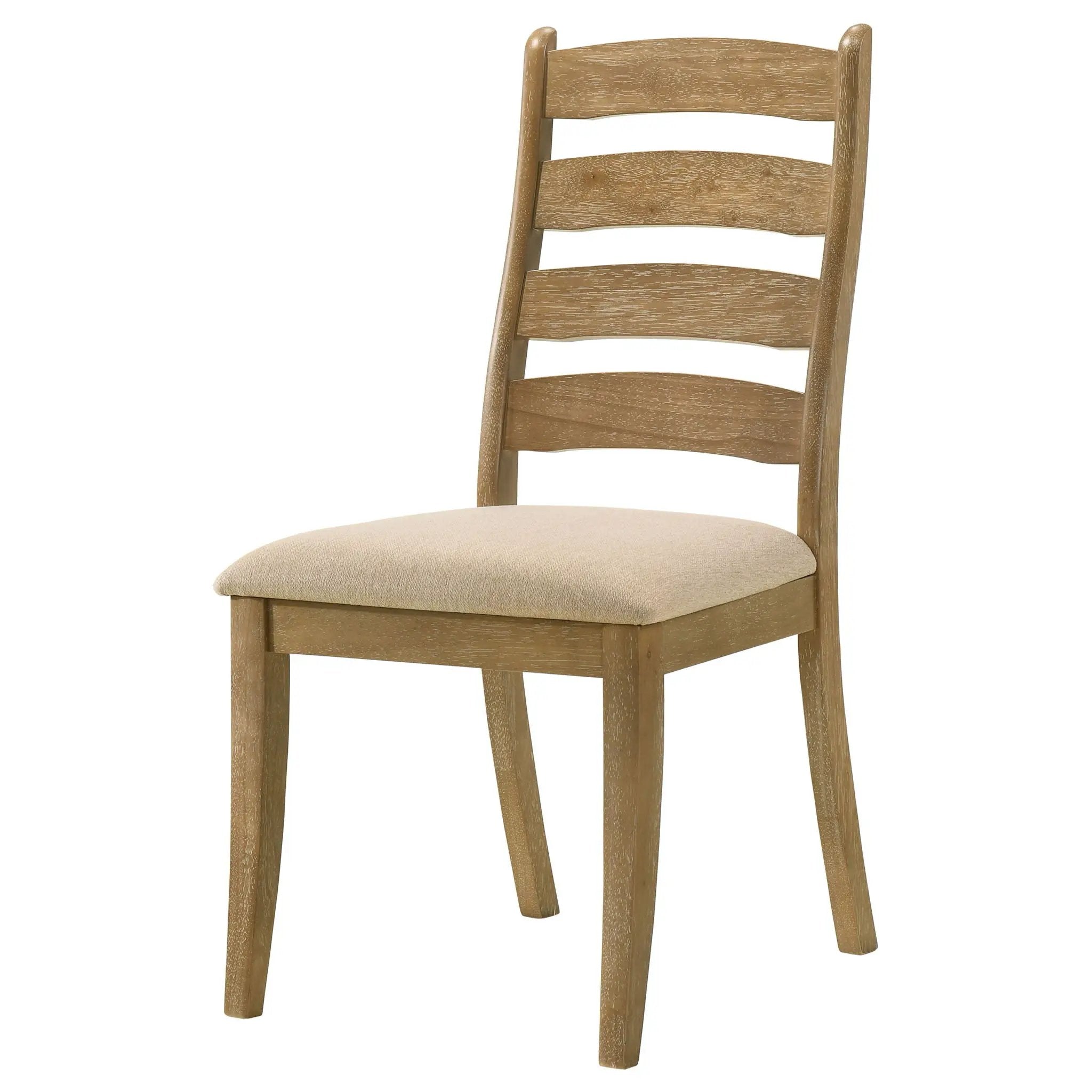 Danvers Wood Dining Side Chair Brown Oak (Set of 2) by Unique Piece Furniture