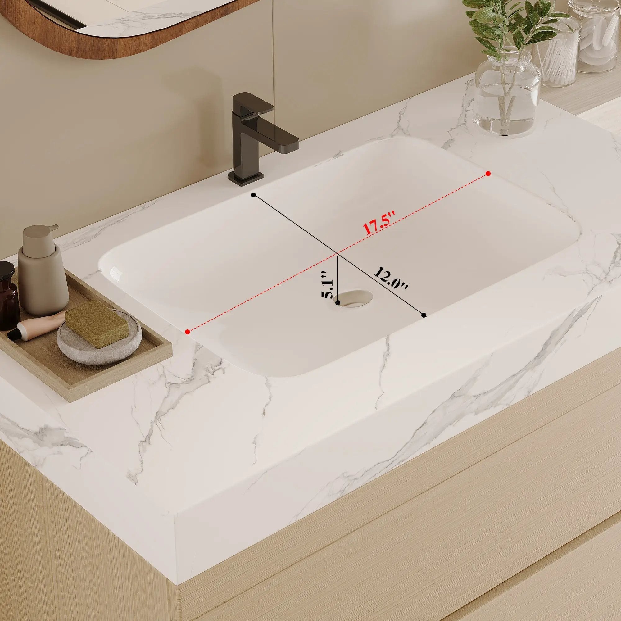Modern Floating Bathroom Vanity by HouseOfZazla