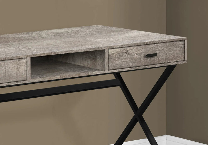 Computer Desk For Home Office, Laptop, Storage Drawers, Glossy Contemporary & Modern by Unique Piece Furniture