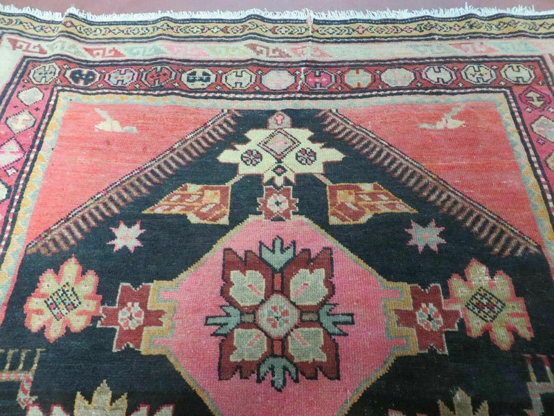 5' X 9' Antique Karabagh Caucasian Rug Handmade Wool Carpet Organic Dyes Nice by Jewel Rugs