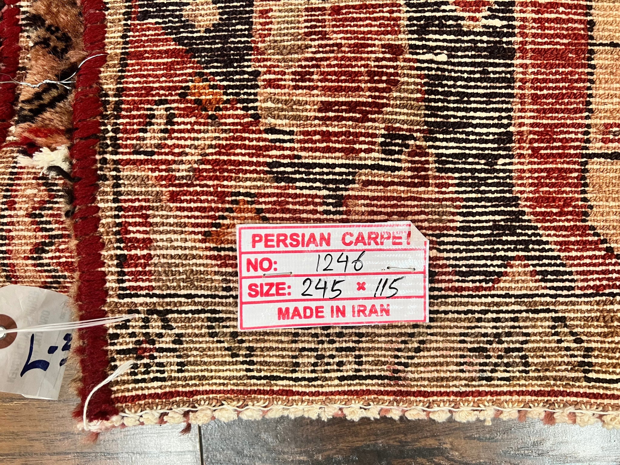Antique Persian Tribal Rug 4 x 8, Geometric Medallion, Boho Rug, Wool Handmade Rug, Red 4x8 Rug, Persian Hamadan Rug by Jewel Rugs