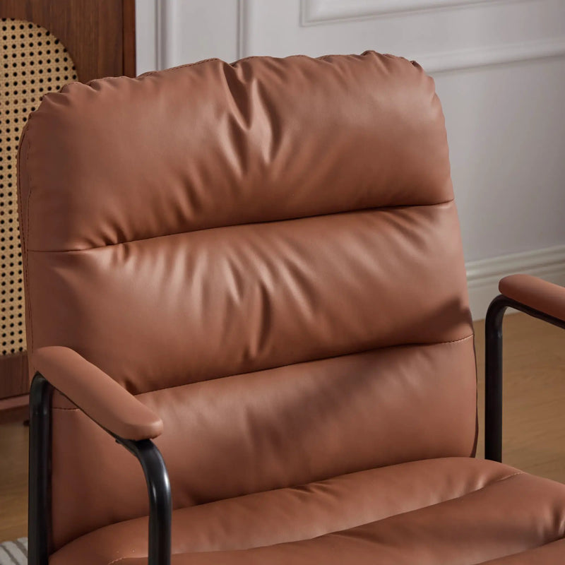 Mid Back Home Office Desk Task Chair with Wheels and Arms by HouseOfZazla