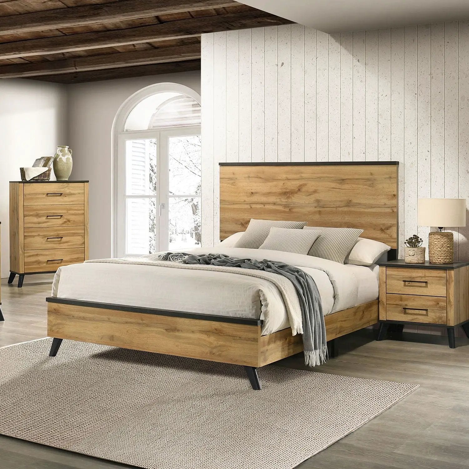 Fraser - 6 Drawer Dresser Cabinet - Natural