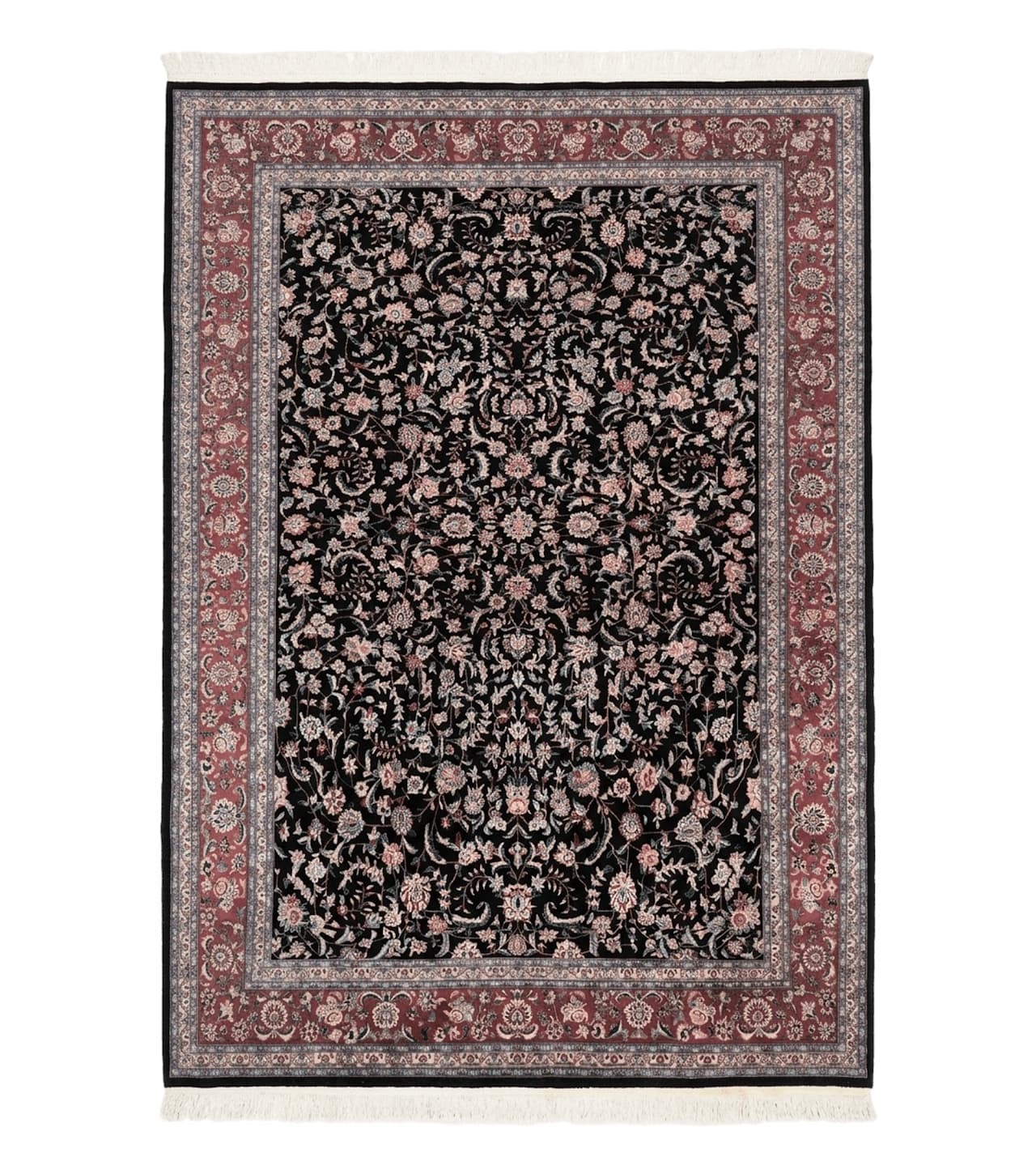 Large Sino Persian Rug 10x15, Floral Allover, Hand Knotted Wool Carpet, Fine by Jewel Rugs