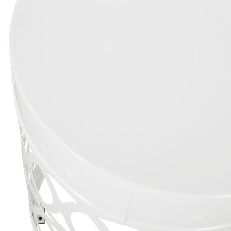 Outdoor Metal Large End Table, Modern Design by HouseOfZazla
