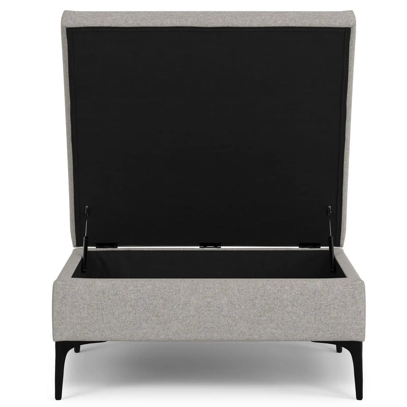 Rebecca - Multifunctional Coffee Table Storage Ottoman With Lift Up Lid by Unique Piece Furniture