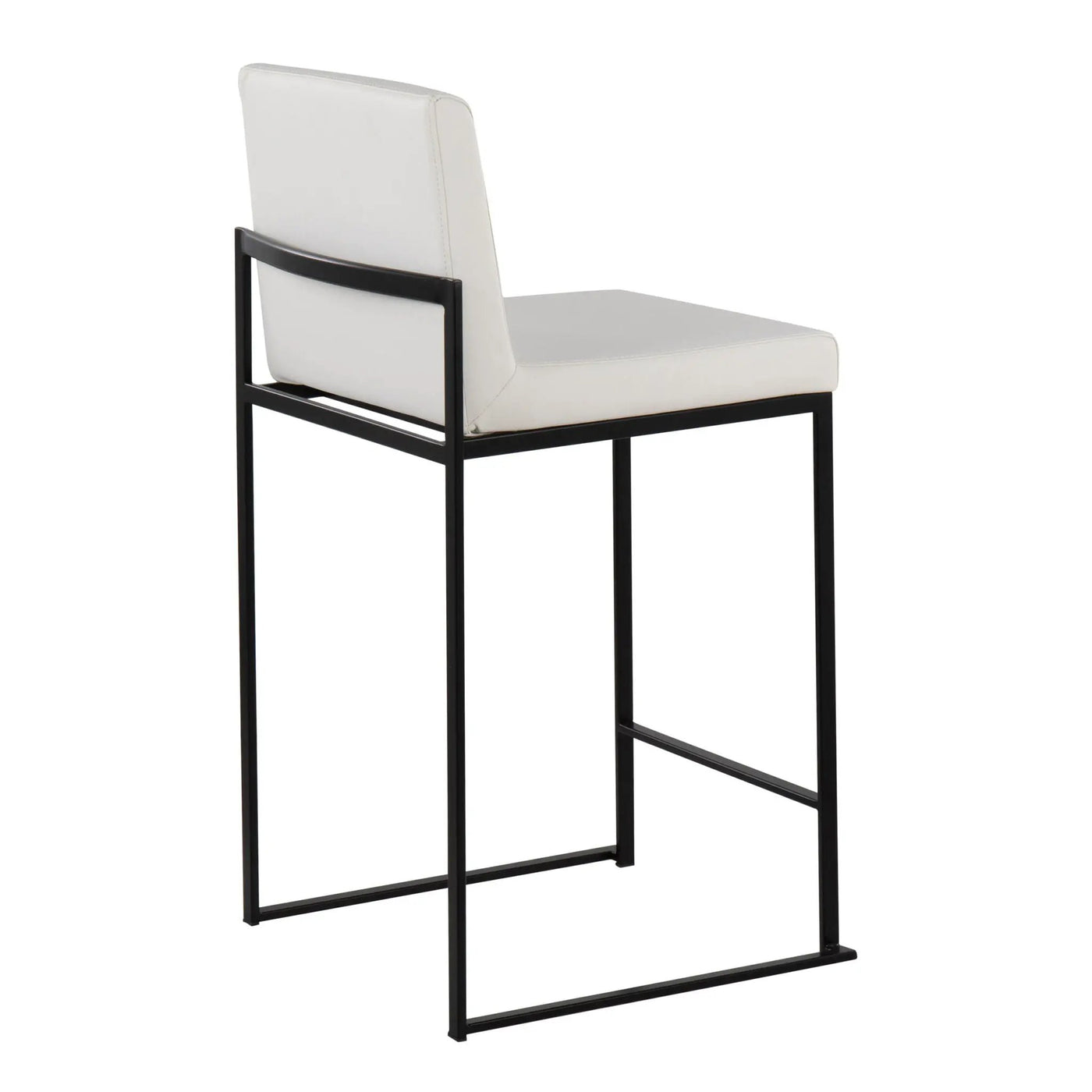 Fuji - Contemporary Modern Elegance, High Back Counter Stool by HouseOfZazla
