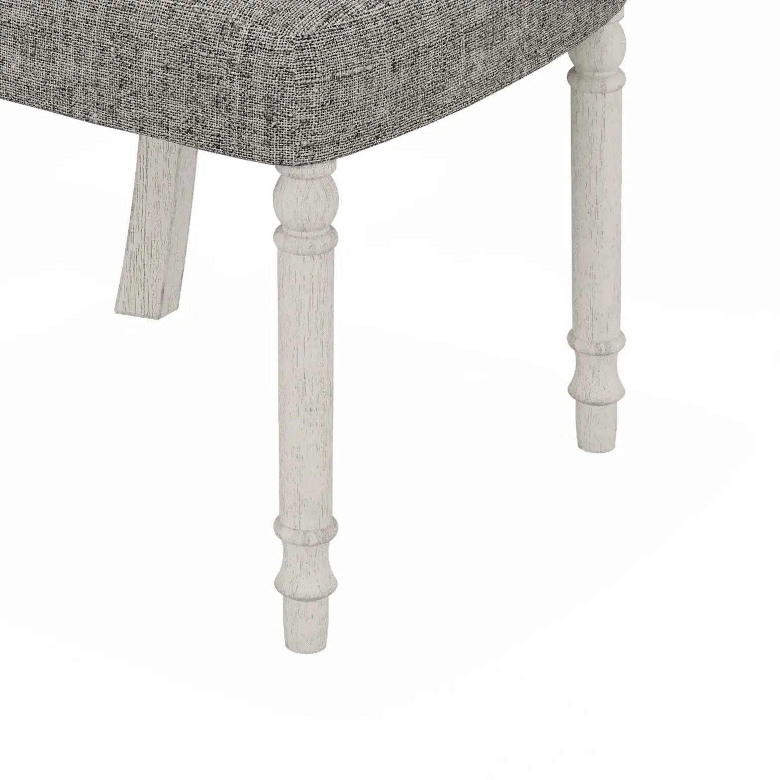 Tannen - Dining Side Chair (Set of 2) - White And Gray by Unique Piece Furniture