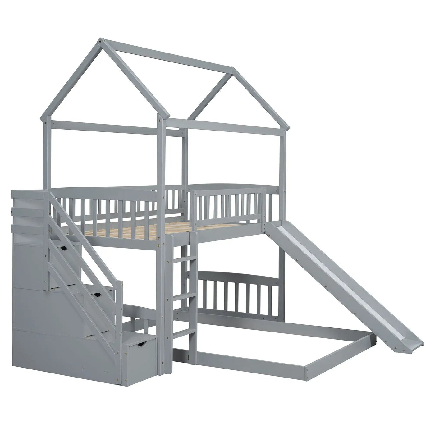 House Bunk Bed With Slide by Unique Piece Furniture