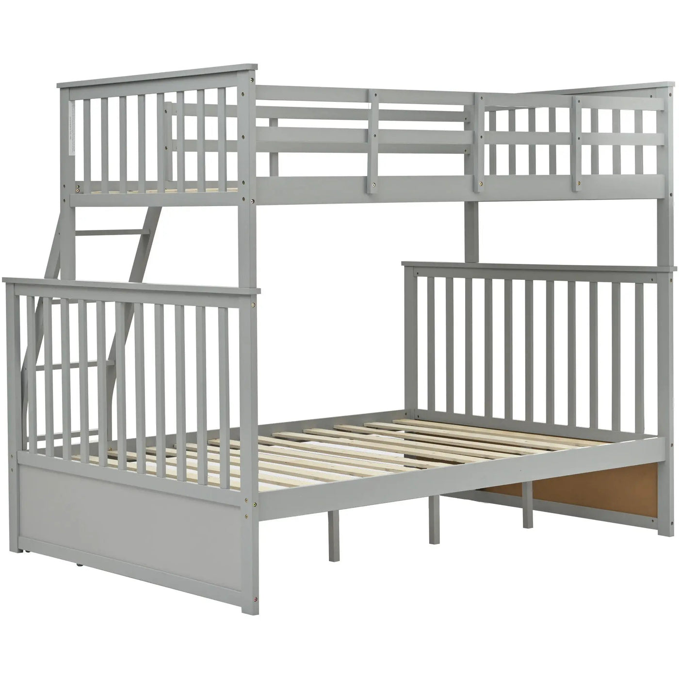 Bunk Bed With Ladder, And Safety Guard Rails by Unique Piece Furniture