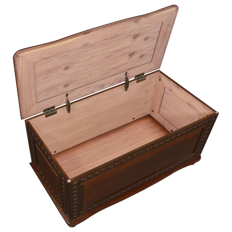 Finlay Cedar Chest Dark Tobacco by Unique Piece Furniture