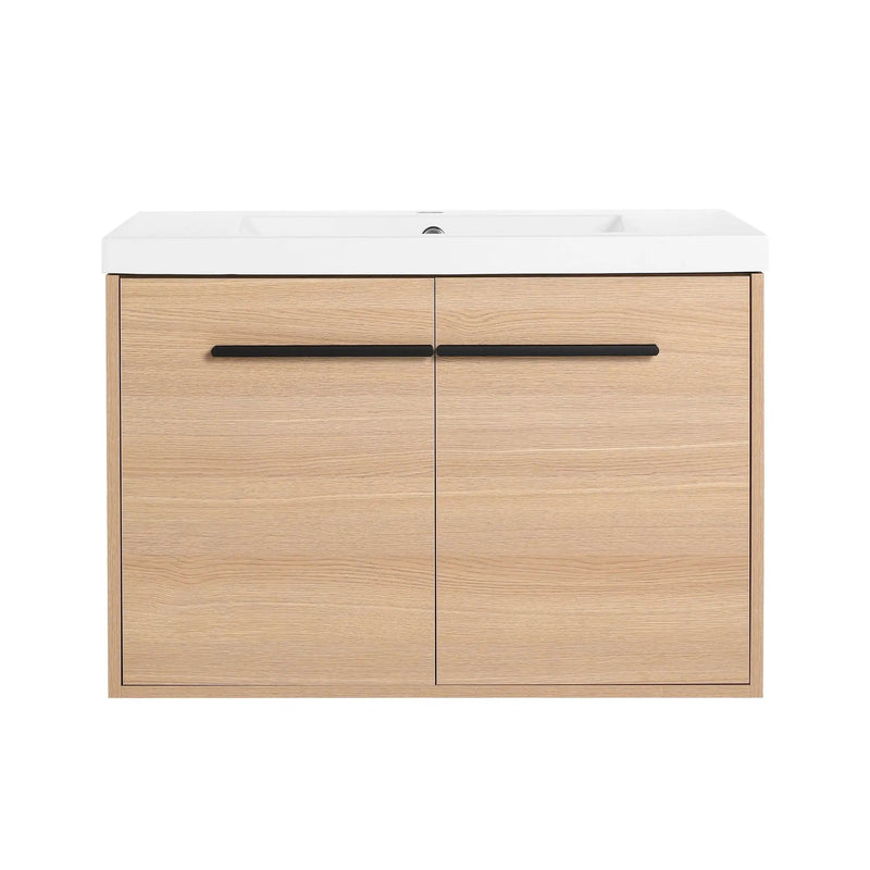 Bathroom Vanity Set With Resin Countertop Sink, 2 Doors by HouseOfZazla