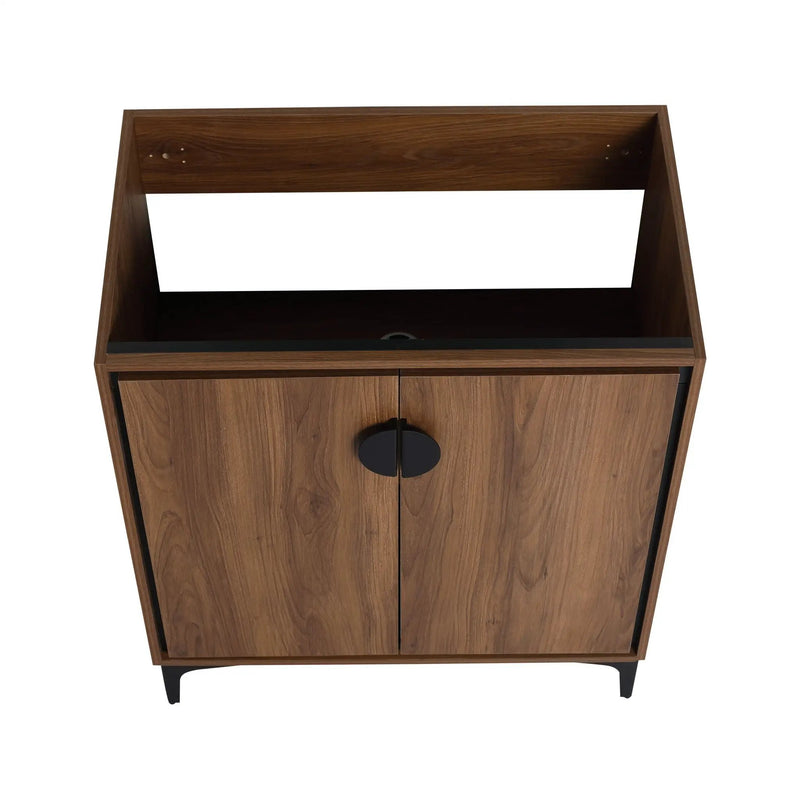 Modern Bathroom Vanity Storage Cabinet With Soft Closing Doors And Engineered Wood Construction by Unique Piece Furniture
